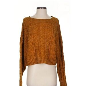 BB Dakota Amber Cable Knit Sweater